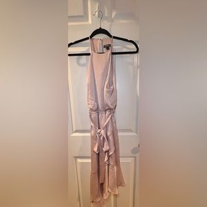 NEVER WORN Express Light Pink High Low Dress